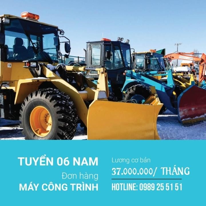 đơn hàng xuất khẩu lao động dành cho nam