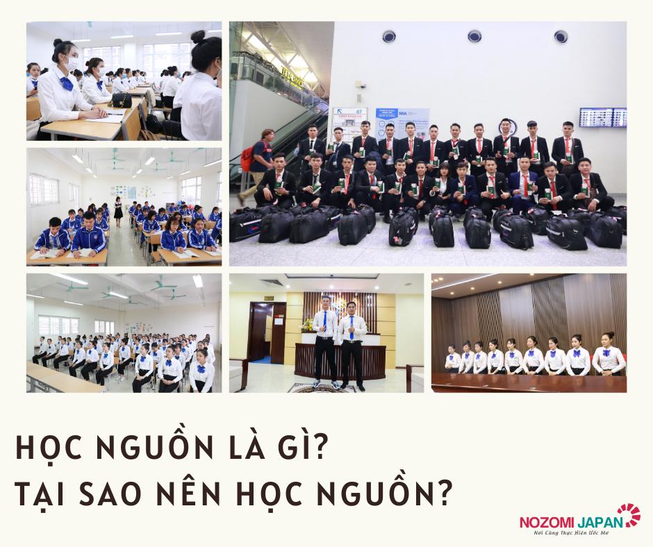 Học nguồn xkld Nhật