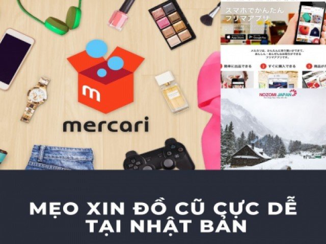 Mẹo xin đồ cũ ở Nhật cực dễ-các bạn TTS, du học sinh cần biết